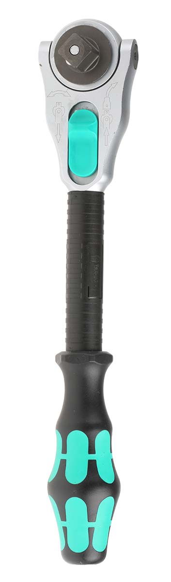 05003600001 Wera Zyklop 1/2 in Ratchet with Multi-Component Handle, 277mm Overall