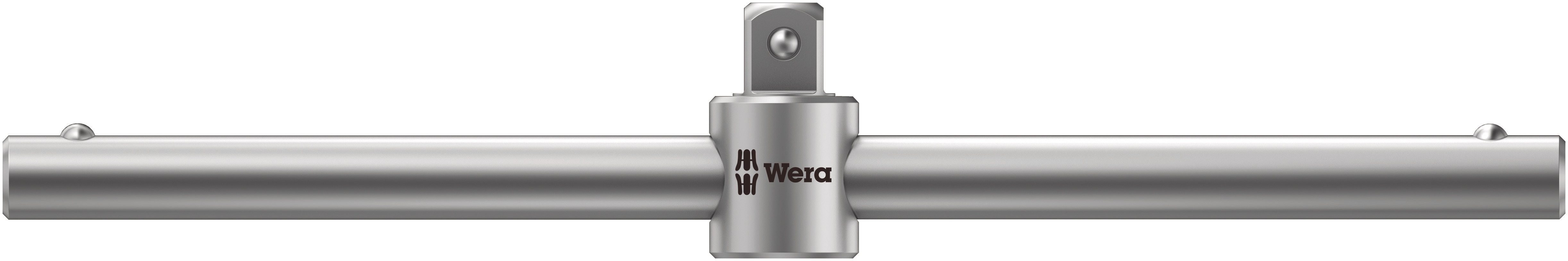 Wera 1/2 in Square Sliding T-Handle, 250mm Overall