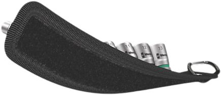 05003883001 Wera 9-Piece 1/4 in Zyklop Socket Set