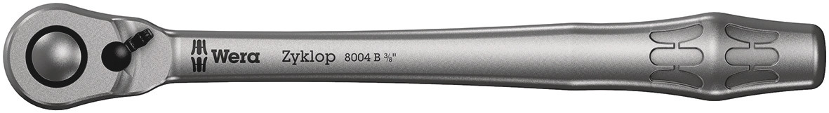 Wera Zyklop 3/8 in Ratchet with Ratchet Handle, 222mm Overall