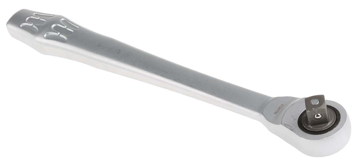05004034001 Wera Zyklop 3/8 in Ratchet with Ratchet Handle, 222mm Overall
