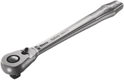 05004064001 Wera Zyklop 1/2 in Ratchet with Ratchet Handle, 281mm Overall