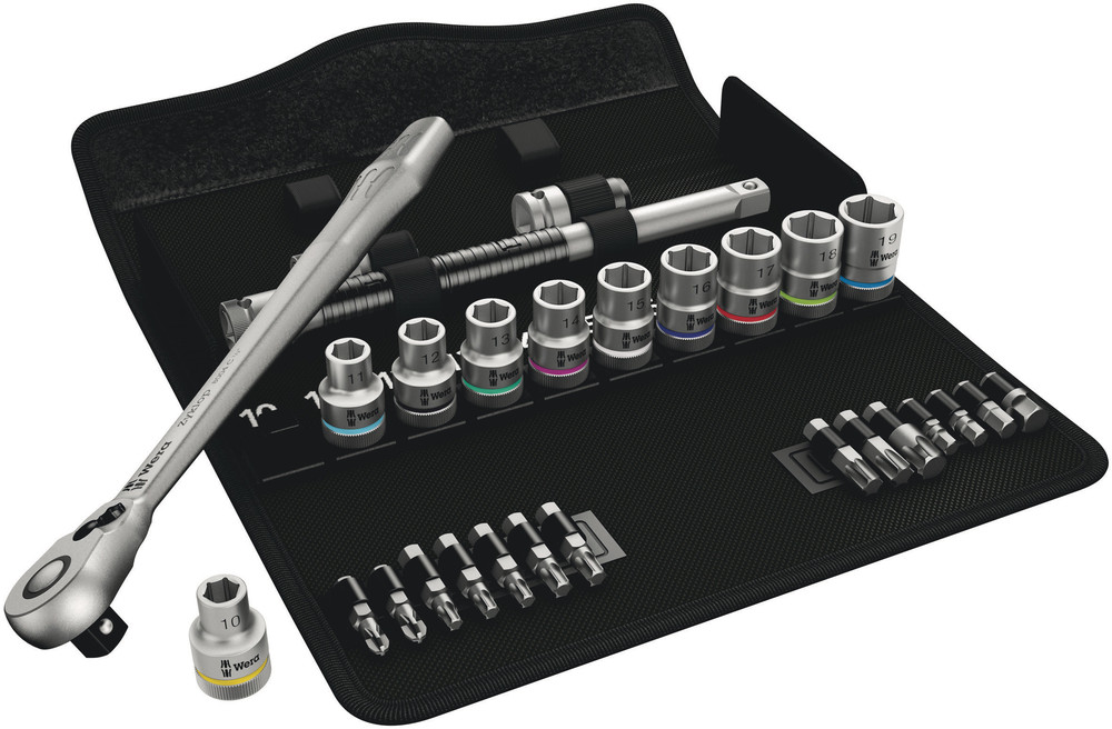 Wera 28-Piece 1/2 in Standard Ratchet Set