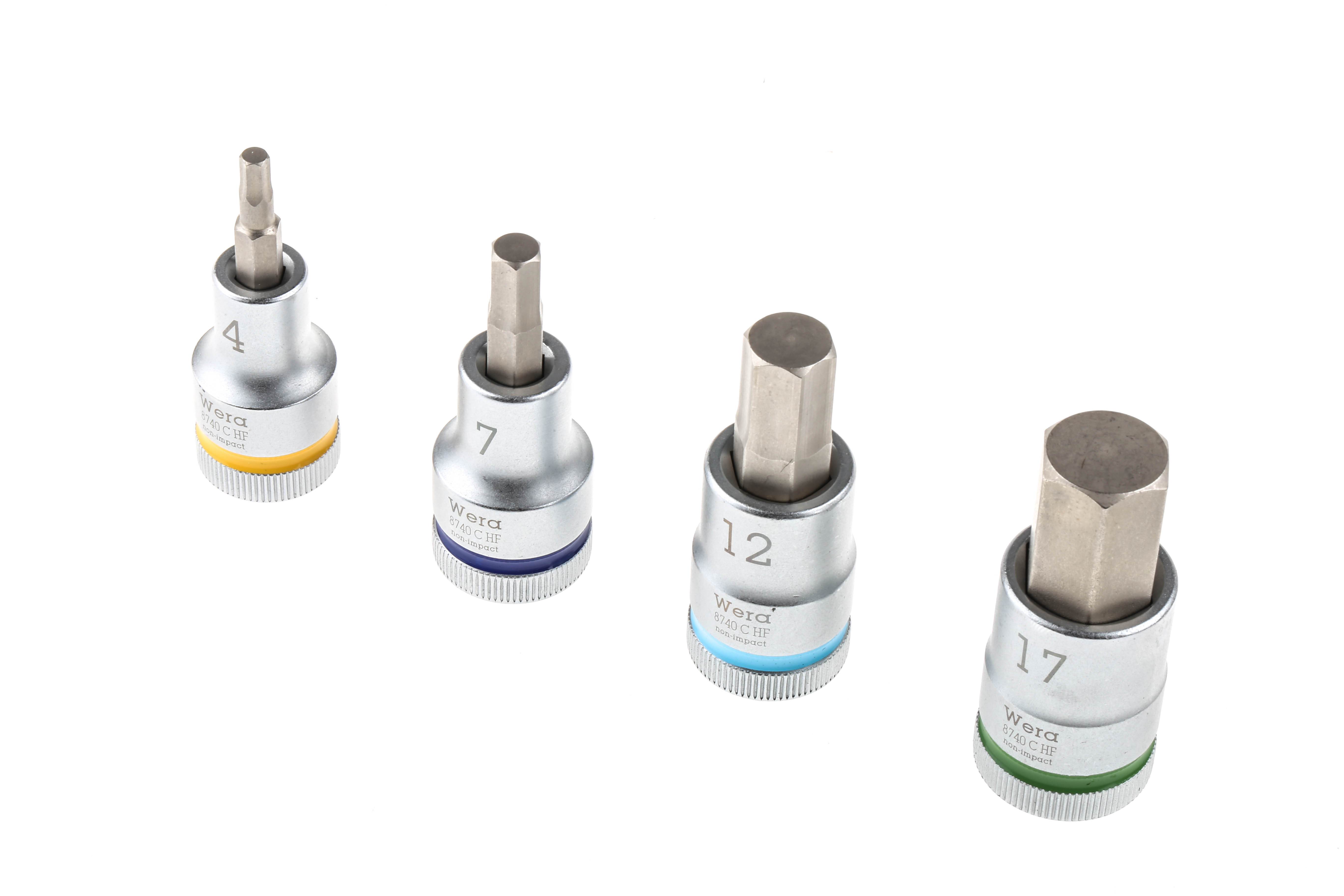 05004201001 Wera 9-Piece 1/2 in Hexagon Socket Set