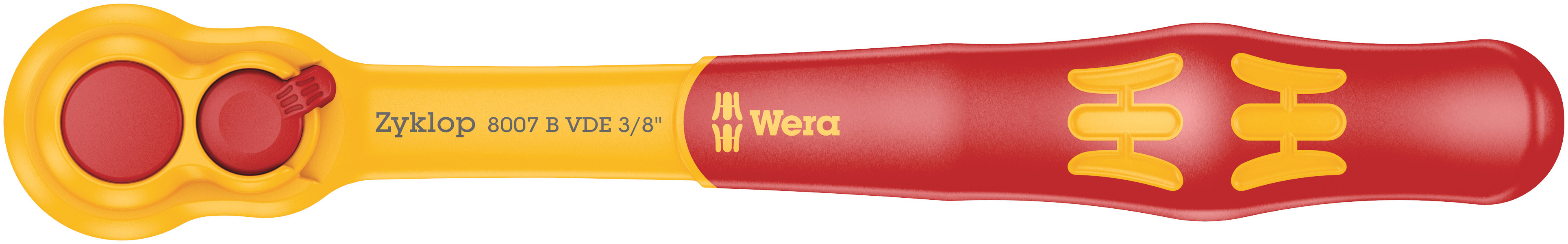 Wera 3/8 in Square Insulated Pawl with Reversing Lever, 222mm Overall