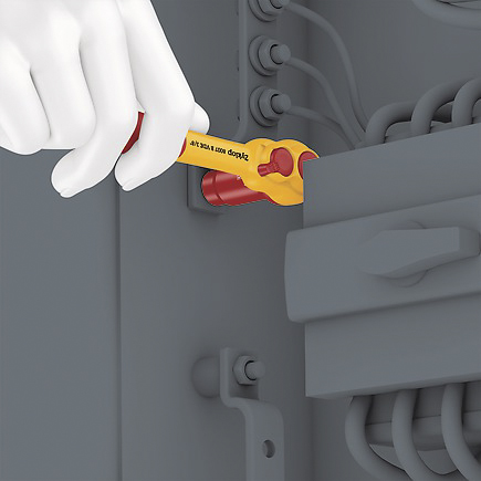 05004966001 Wera 3/8 in Square Insulated Pawl with Reversing Lever, 222mm Overall