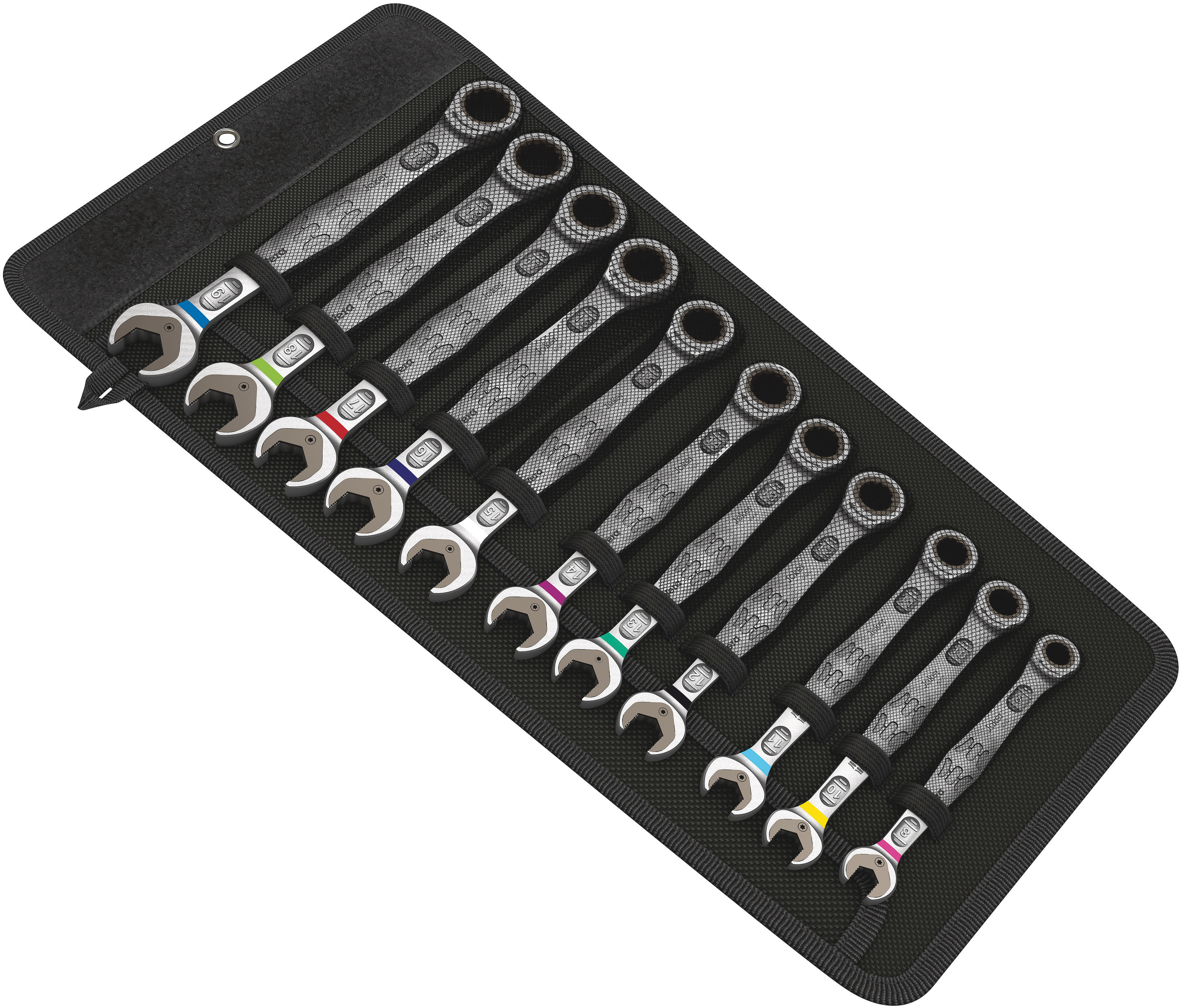 Wera 11-Piece Spanner Set, 8 to 19 mm, Chrome Molybdenum Steel