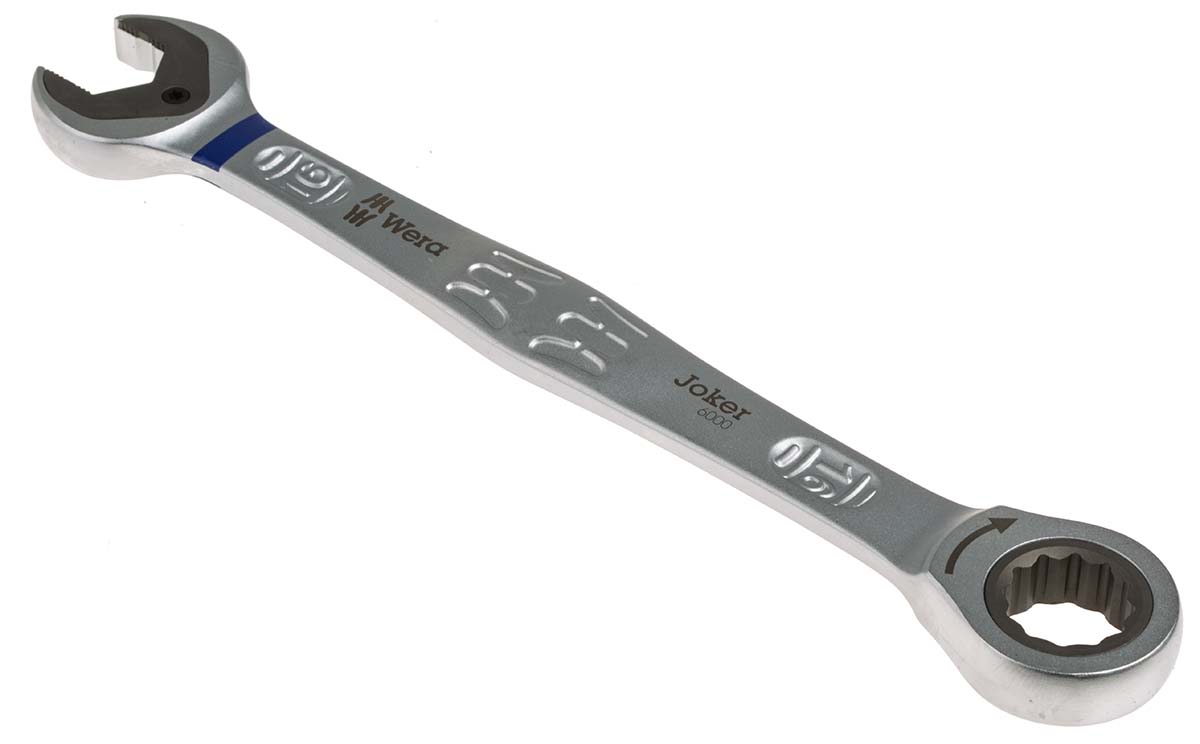 05020013001 Wera 11-Piece Spanner Set, 8 to 19 mm, Chrome Molybdenum Steel