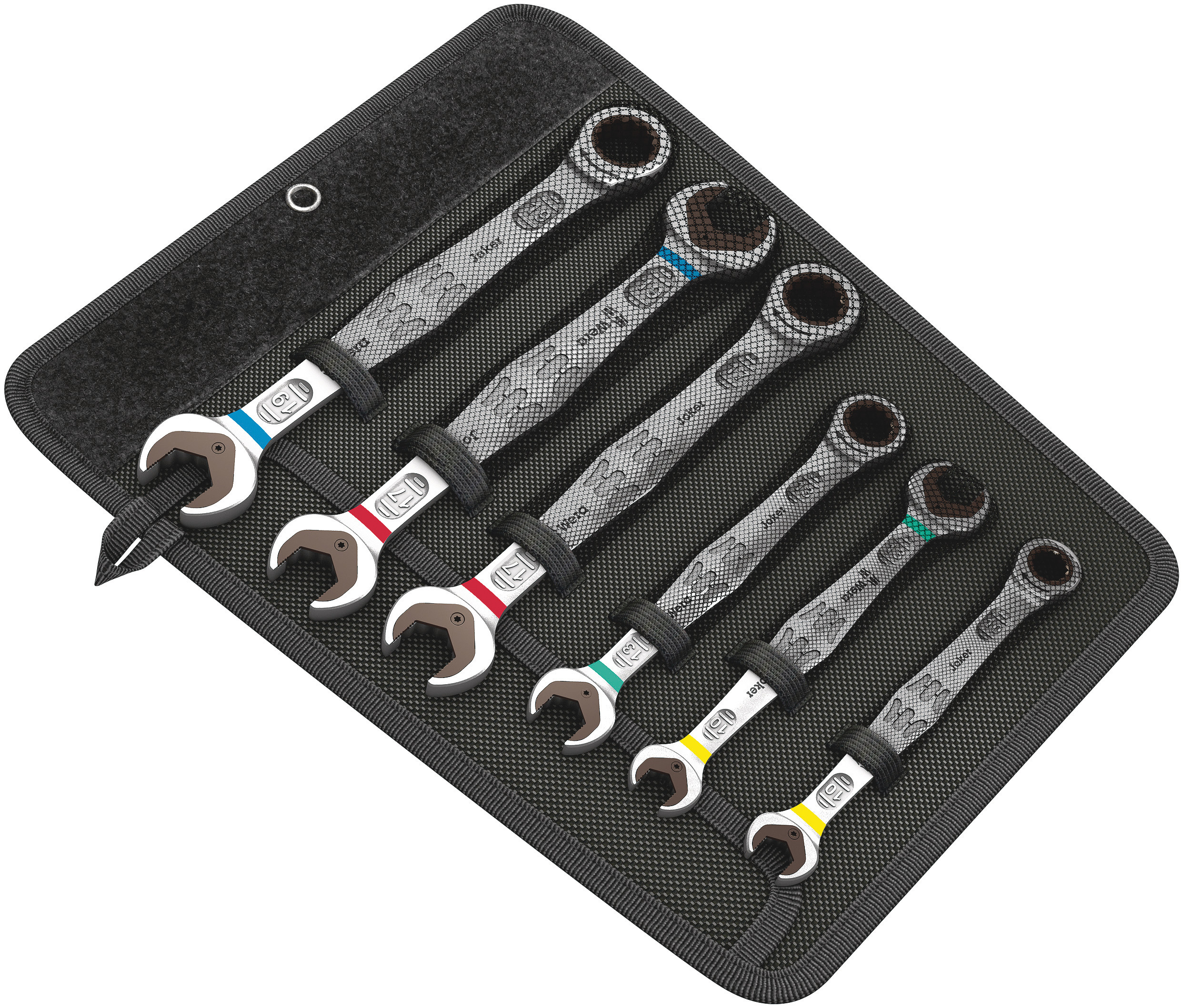 Wera 6-Piece Spanner Set, 10 x 13 x 167 mm, 19 x 246 mm, 13 x 177 mm, 17 x 19 x 235 mm mm, 17 x 224 mm, 10 x 159 mm,