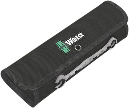 05020022001 Wera 6-Piece Spanner Set, 10 x 13 x 167 mm, 19 x 246 mm, 13 x 177 mm, 17 x 19 x 235 mm mm, 17 x 224 mm, 10 x 159 mm,