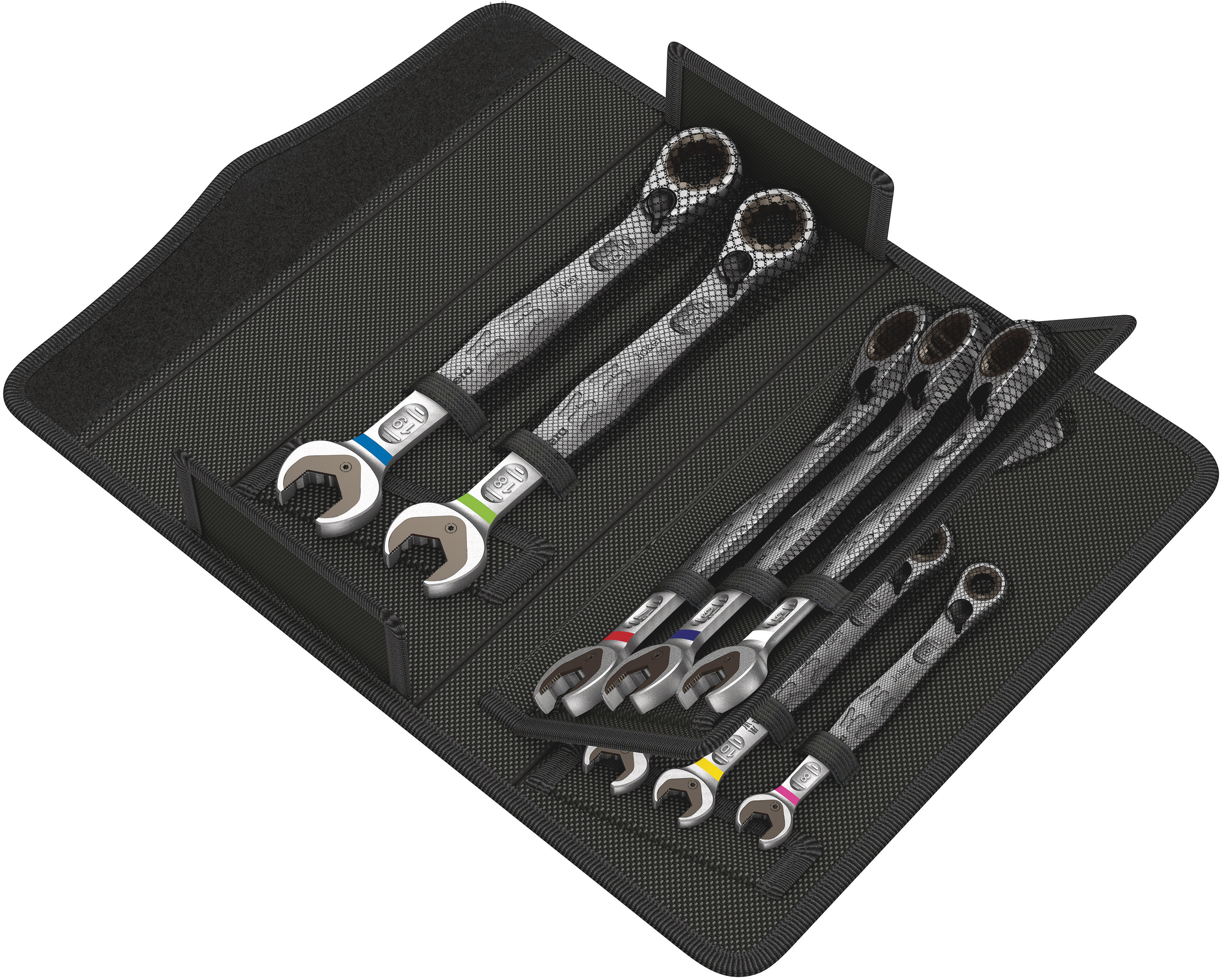 Wera 11-Piece Spanner Set, 8 to 19 mm, Chrome Molybdenum Steel