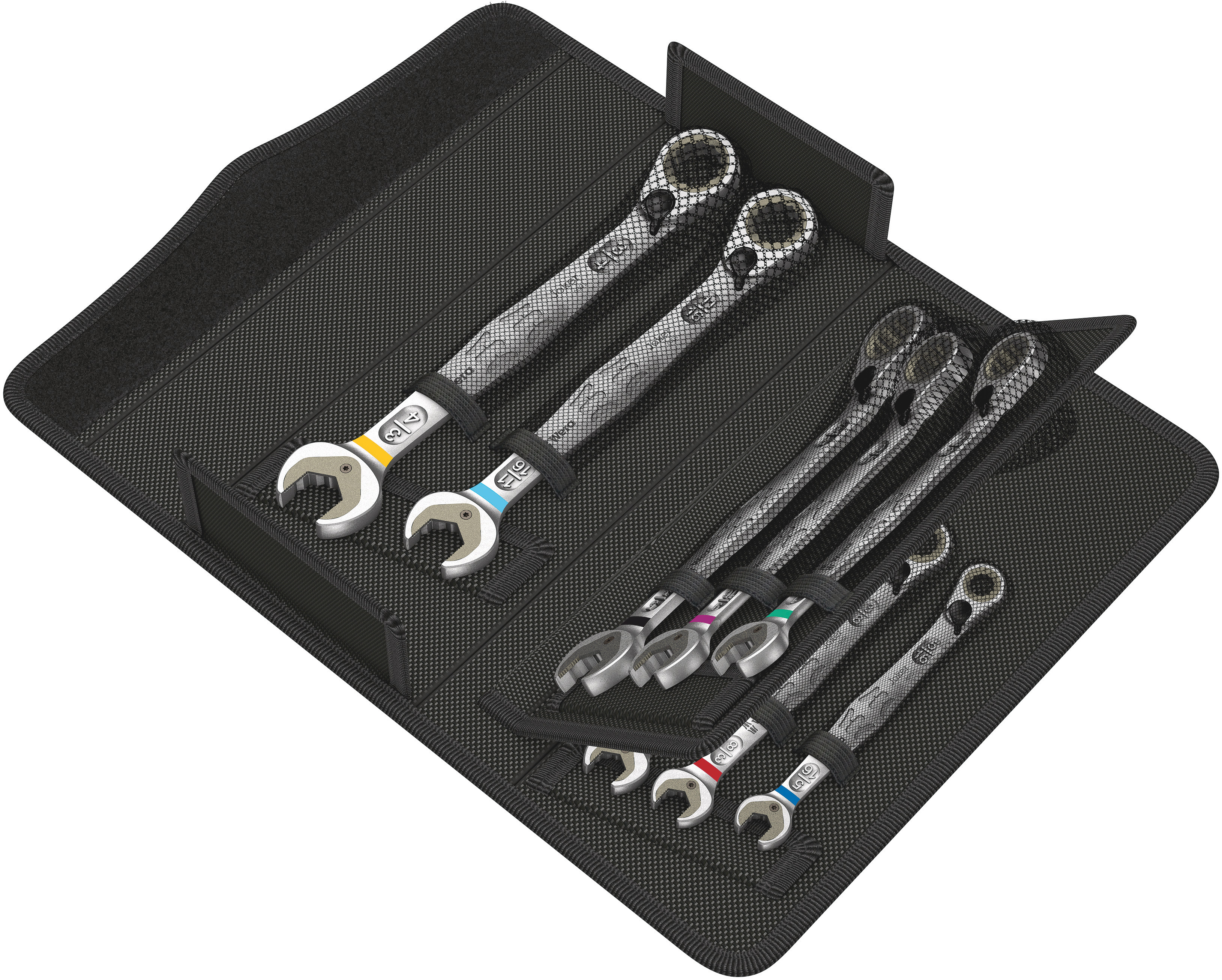 Wera 8-Piece Spanner Set, 5/16 To 3/4 in