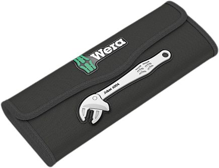 05020110001 Wera 4-Piece Adjustable Spanner Set, 7 to 19 mm, Chrome