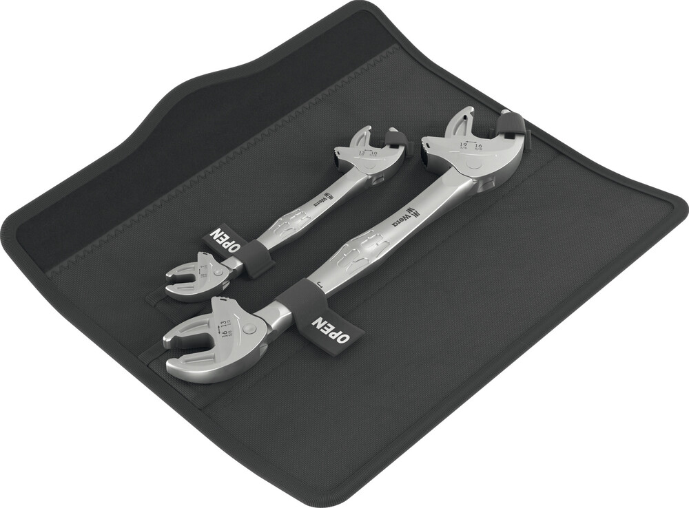 Wera 2-Piece Spanner Set, 7 to 19 mm