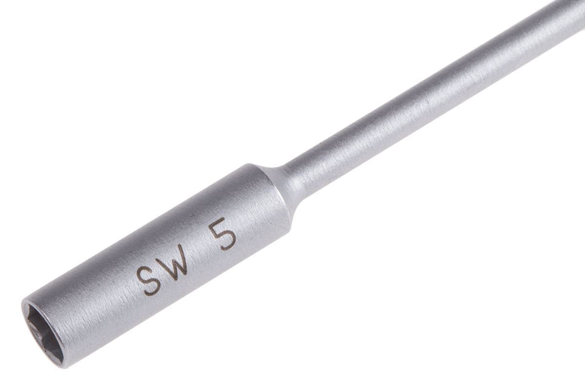 05030150001 Wera Hexagon Nut Driver, 5 mm Tip, 60 mm Blade, 157 mm Overall