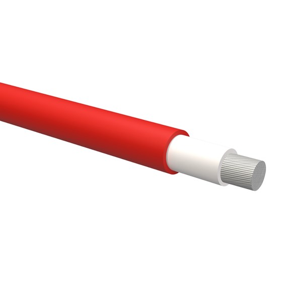 NEMIQ Solar Cable 4 mm² CSA Halogen Free, 90 °C, -15 °C 100 m Red