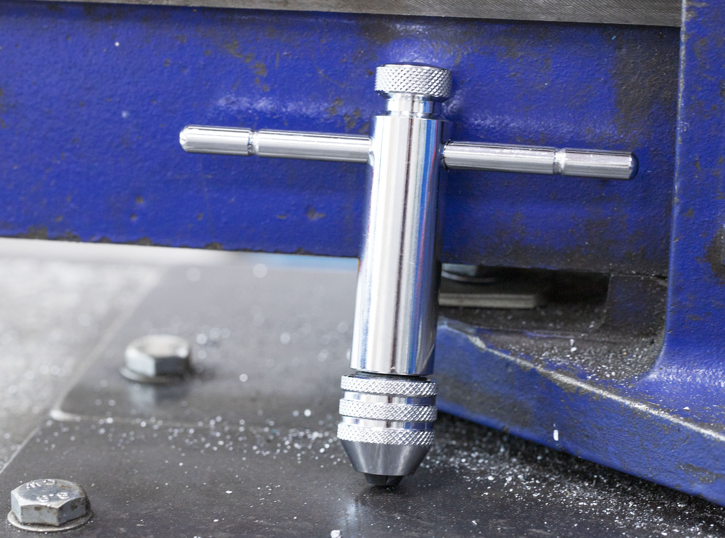 05042 EXACT Short Ratchet Tap Wrench Steel