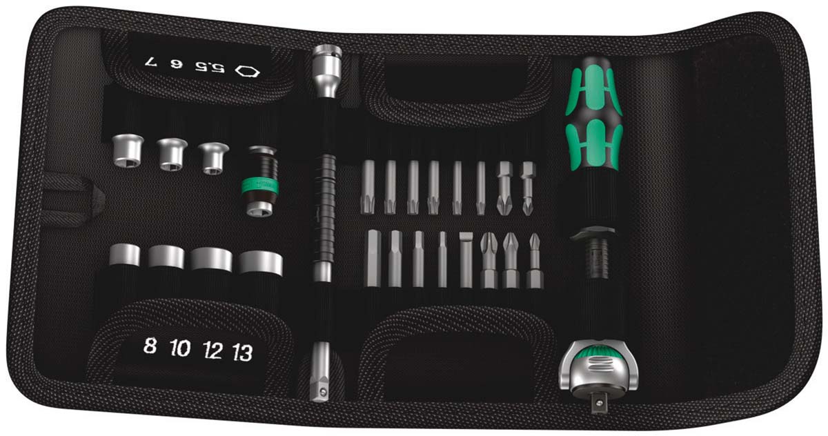 05051045001 Wera 26-Piece 1/4 in Hexagon Socket Set