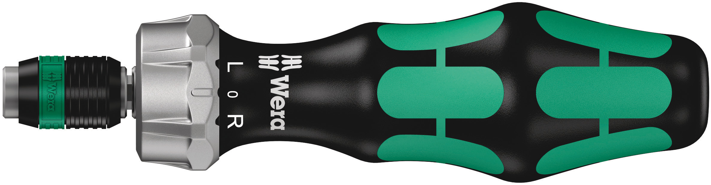 Wera 1/4 in Hex Ratchet Screwdriver, 150 mm length