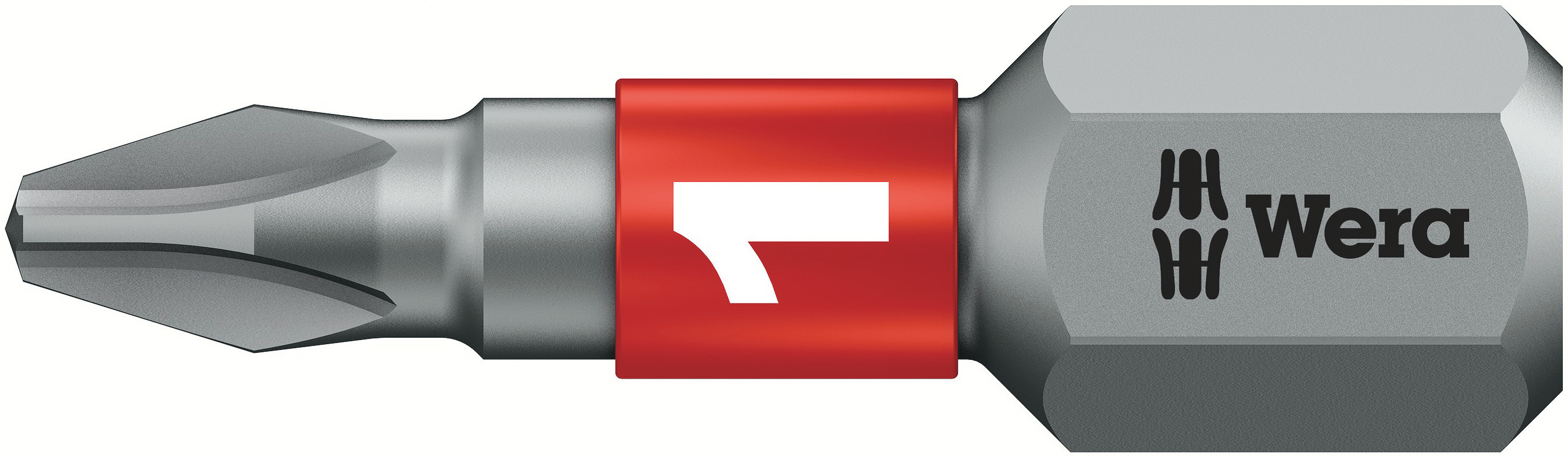 Wera Screwdriver Bit, 25 mm Tip, PH1 Tip 1-Piece