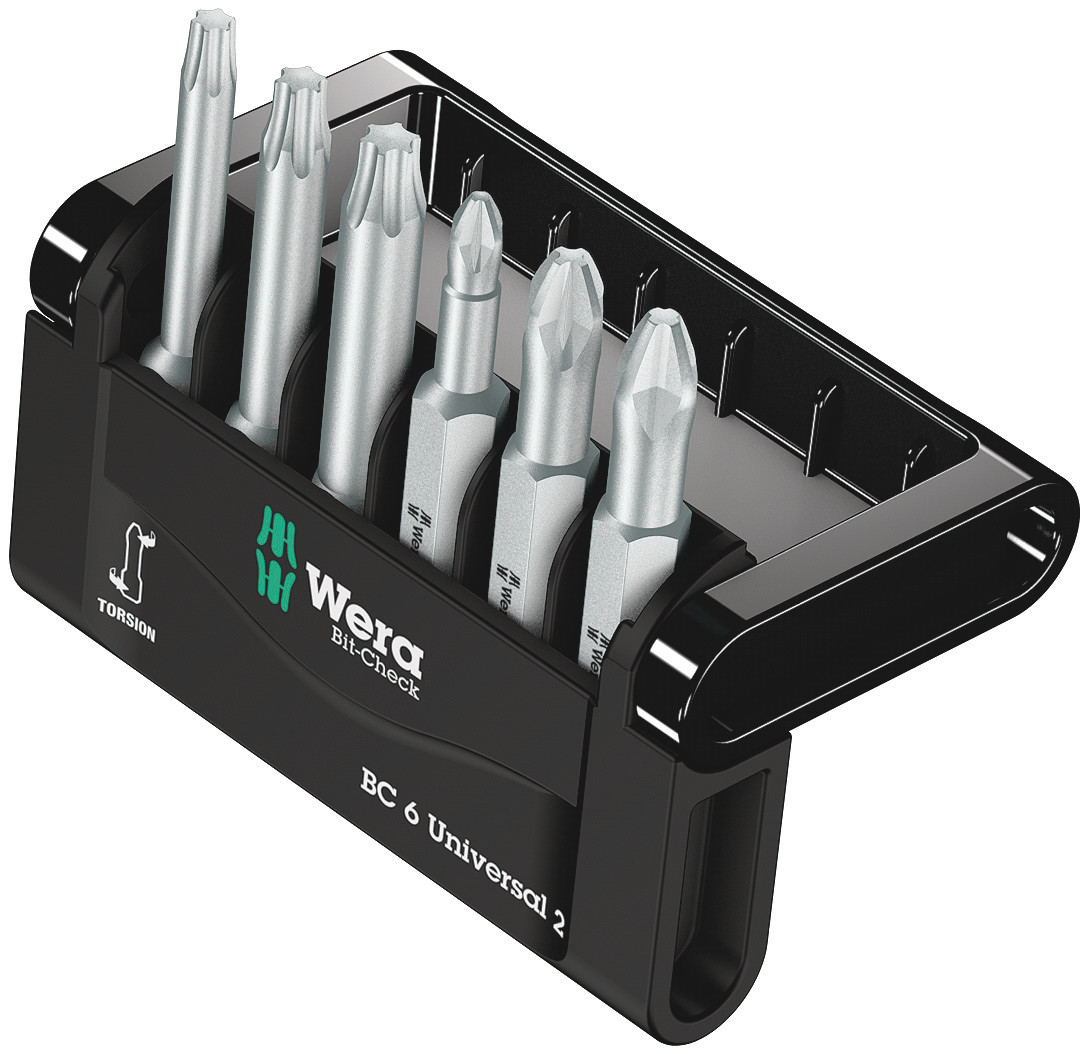 Wera Hex, Phillips, Pozidriv, Torx 6 Pieces