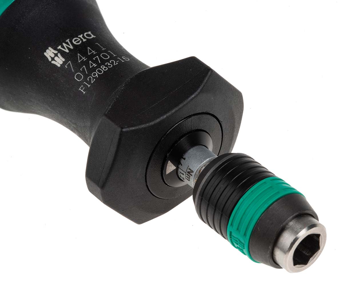 05059293001 Wera Torque Screwdriver Hexagon, Hex-Plus, Phillips, Pozidriv, Slotted, Torx Torque Screwdriver & Bit Set, 1.2 To 3 Nm,