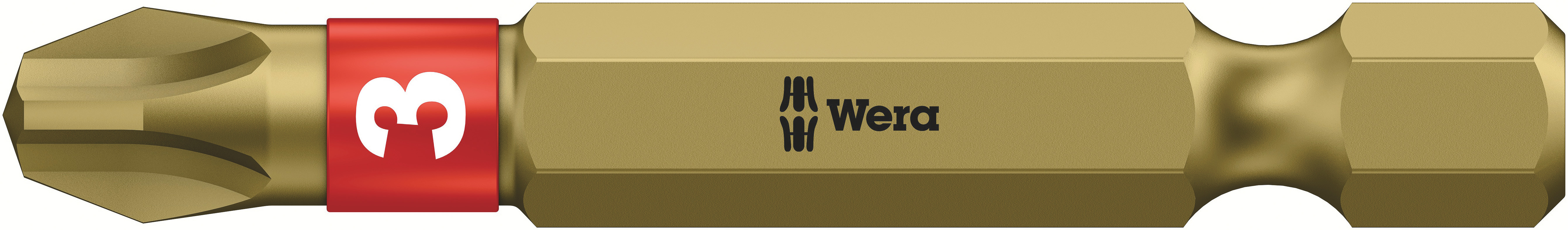 Wera Screwdriver Bit, PH3 Tip 1-Piece