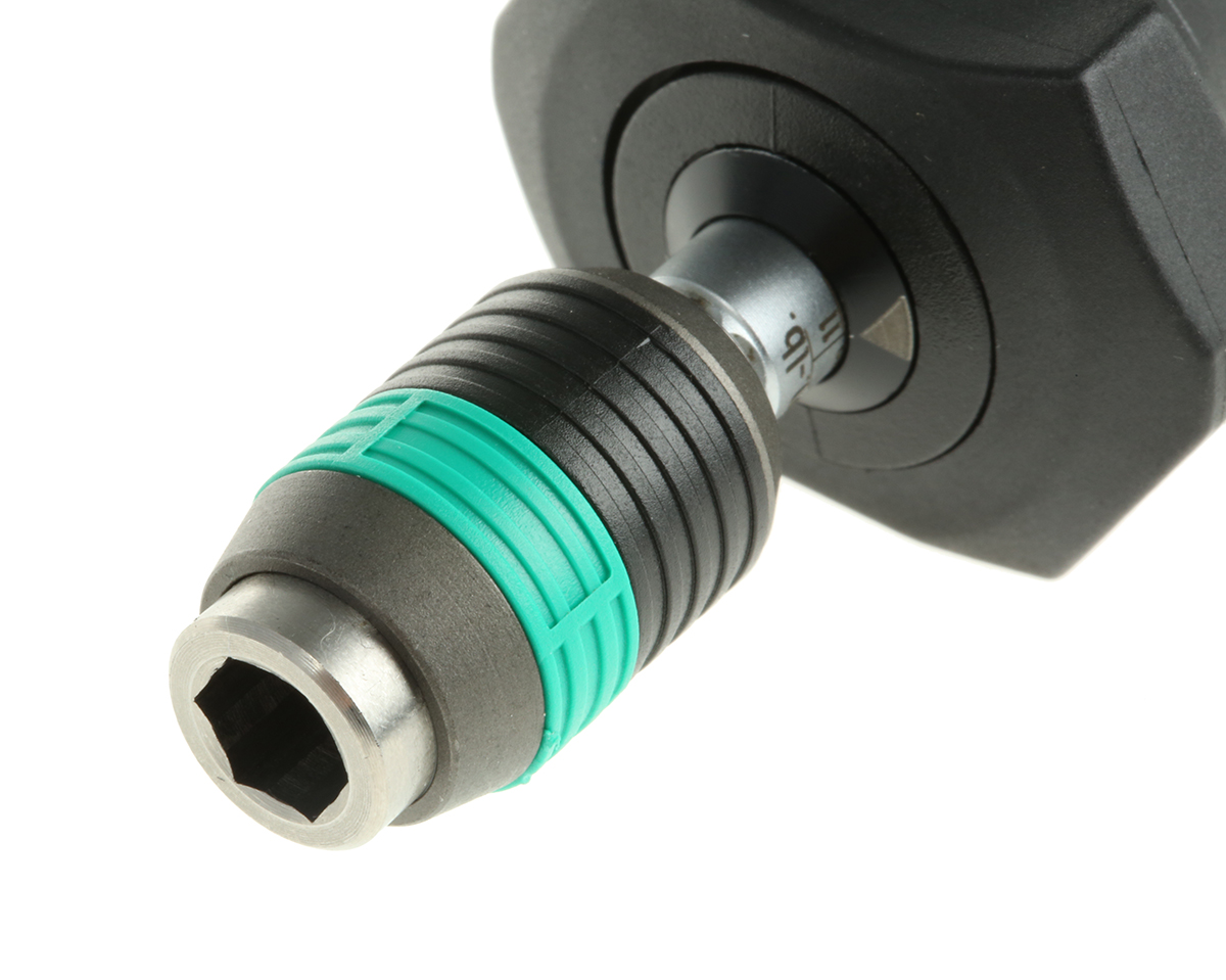 05074711001 Wera Adjustable Torque Screwdriver, 11 To 29 in. lbs, 1/4 in Drive, ±6 % Accuracy