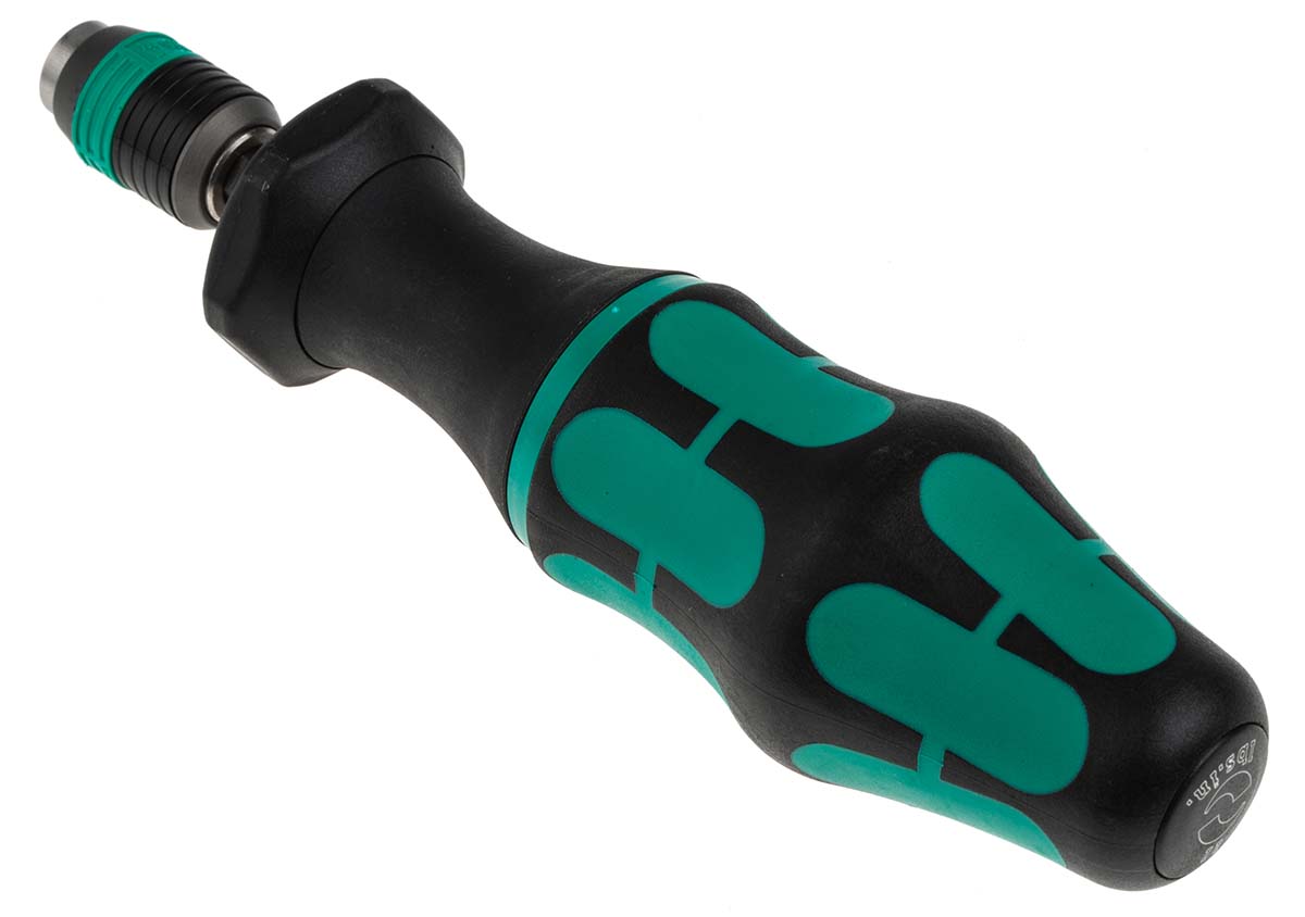 05074722001 Wera Preset Torque Screwdriver, 11 Nm, 1/4 in Drive, ±6 % Accuracy