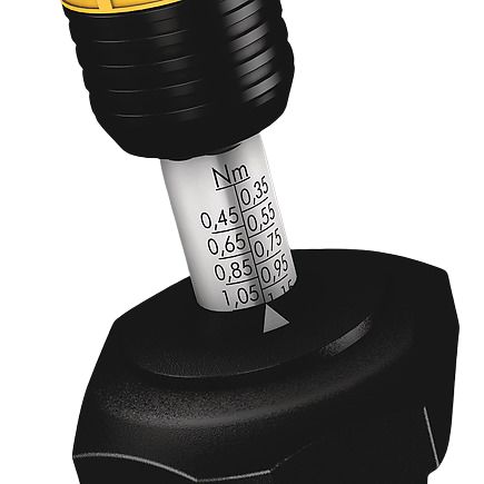 05074730001 Wera Adjustable Torque Screwdriver, 0.3 To 1.2 Nm, 1/4 in Drive ESD Safe, ±6 % Accuracy
