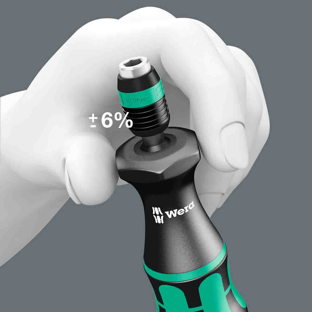 05074739001 Wera Torque Screwdriver Set Hexagon, Hex-Plus, Torx, Torx Plus Torque Screwdriver & Bit Set, 0.3 To 6 Nm, 1/4 in Drive,