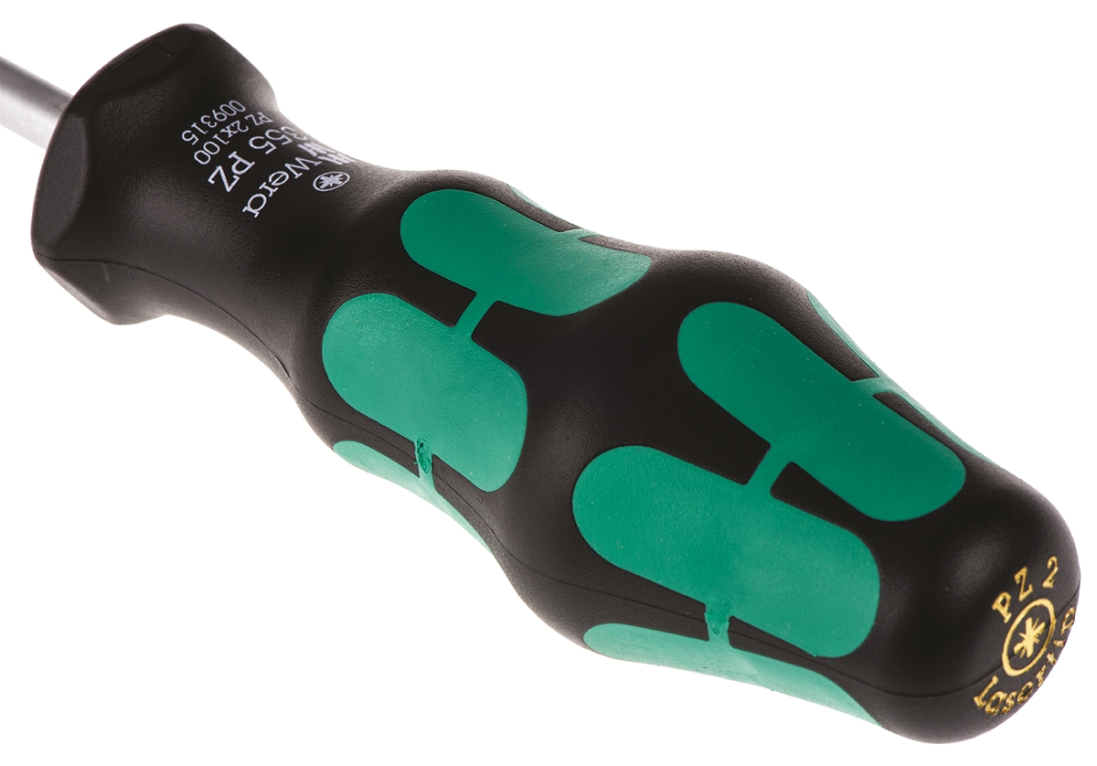 05105656001 Wera Pozidriv, Slotted Standard Screwdriver Set, 6-Piece