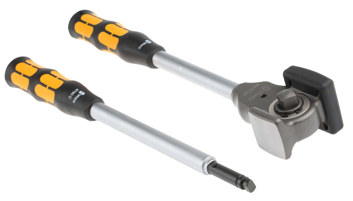 05133862001 Wera Koloss 1/2 in Ratchet Socket Wrench with Ratchet Handle, 137 mm Overall
