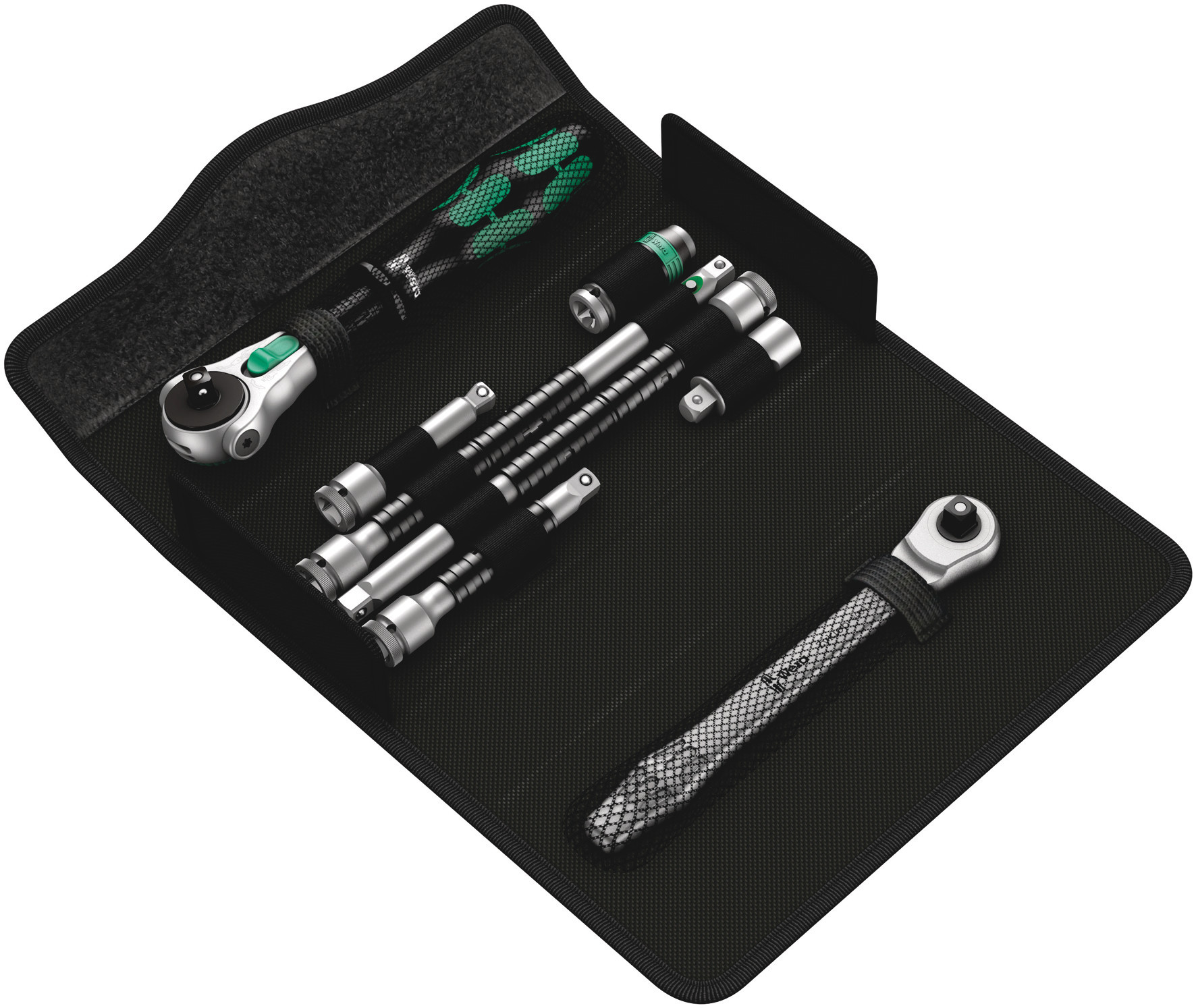 Wera Zyklop 1/4 in Ratchet with Multi-Component Handle, 152mm Overall