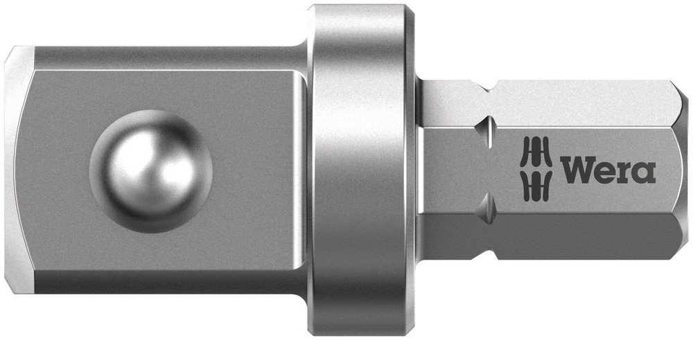 Wera 870/2 1/2 x 5/16 in Adapter, 25 mm Overall