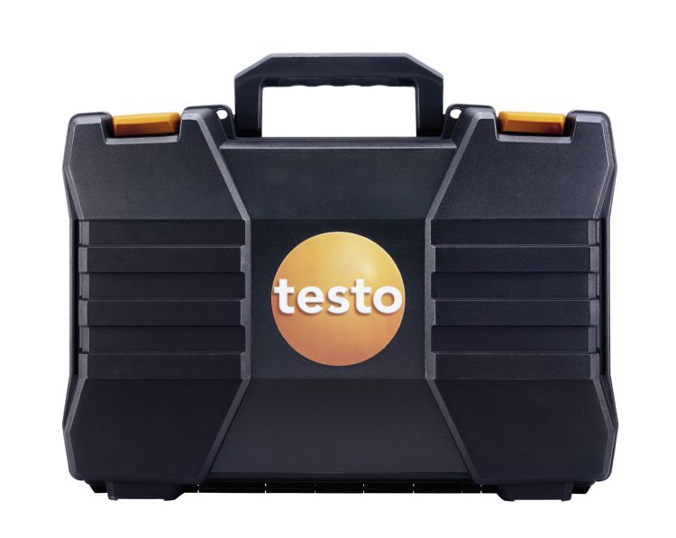 Testo Data Logging Air Quality Meter Case, 50 °C Max, 100 %RH Max, Battery-Powered