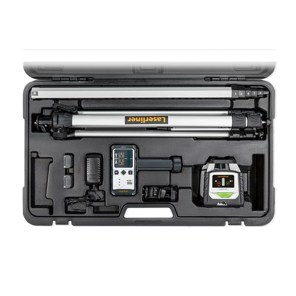 052555a Laserliner Duraplane G360 515 nm Laser Colour Green Laser Level