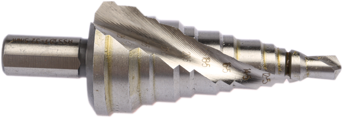 05310 EXACT HSS 7-30.5 mm Drill Bit, Hex