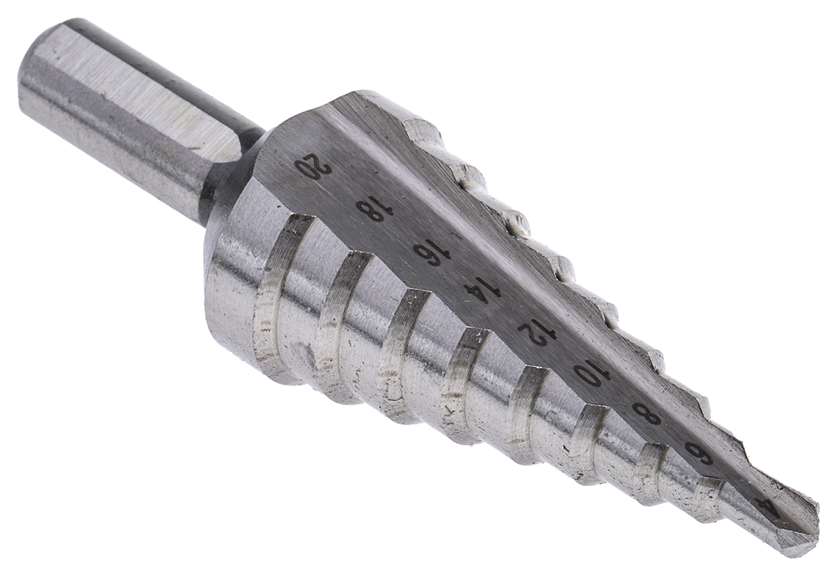 EXACT High Speed Steel 4-30 mm Drill Bit, 98 mm, Triangular, 3