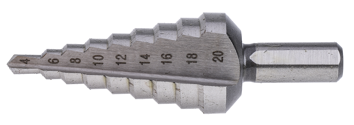 05328 EXACT High Speed Steel 4-30 mm Drill Bit, 98 mm, Triangular, 3