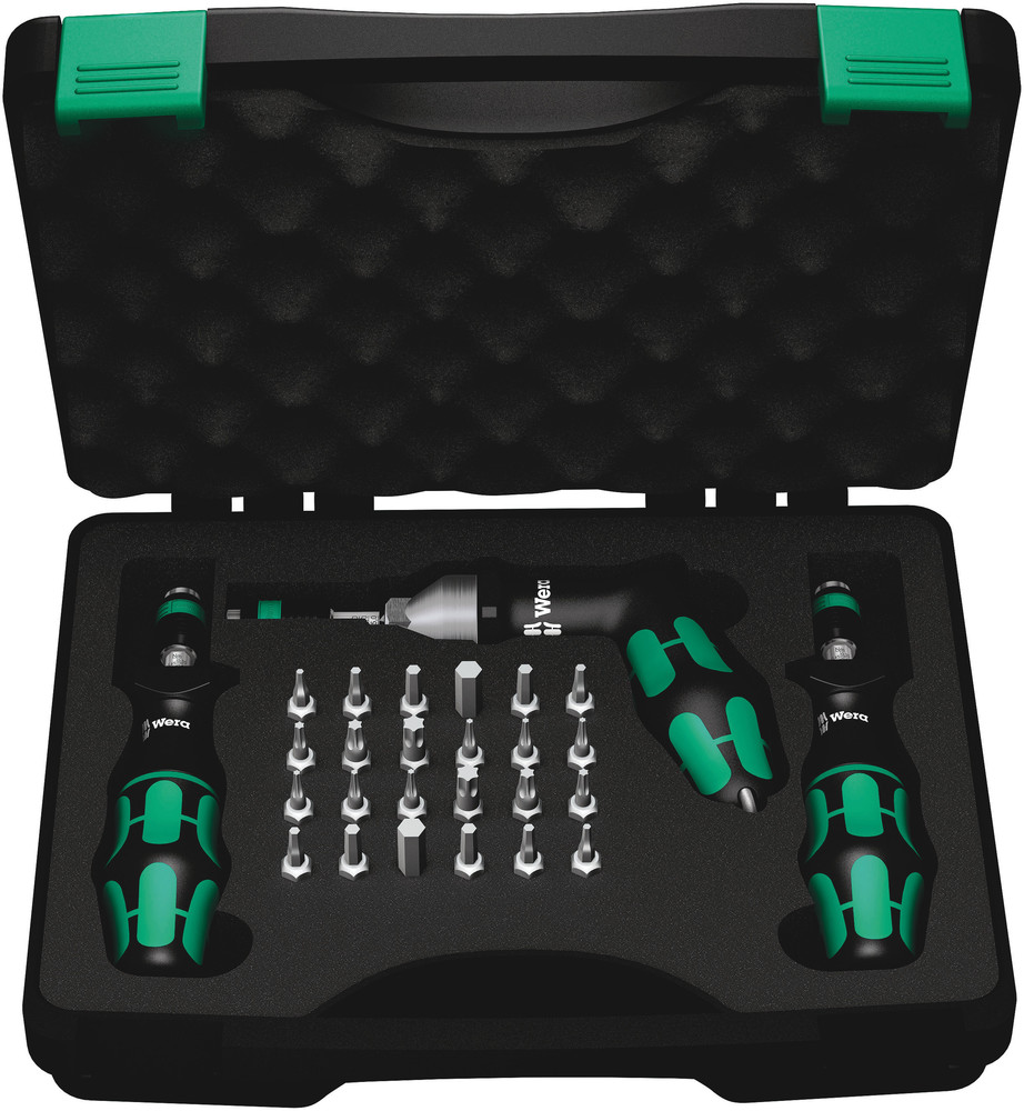 Wera Adjustable Torx, Torx Plus, Hexagon Torque Screwdriver, 1/4 in Drive, ±6 % Accuracy
