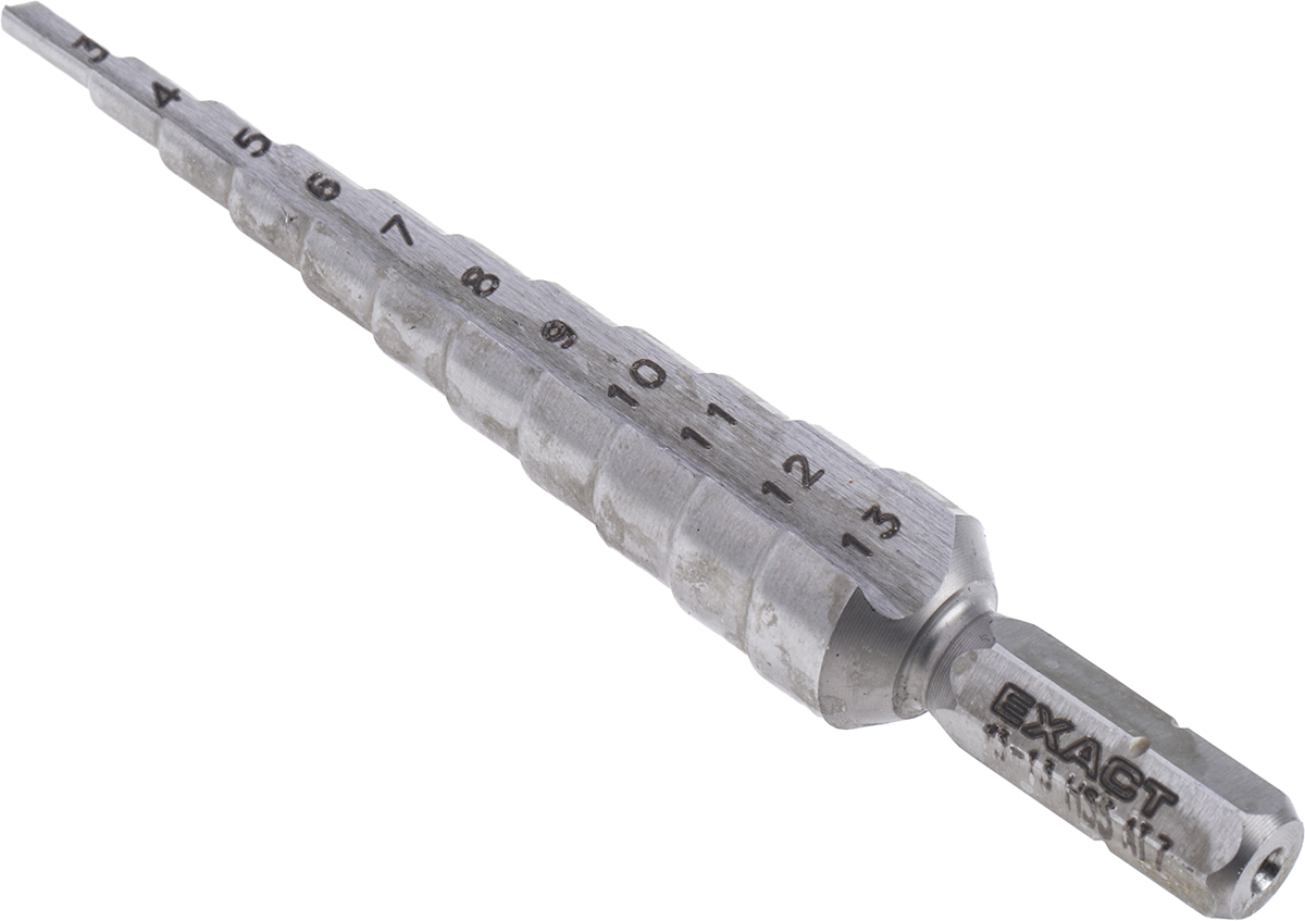 05361 EXACT HSS 3-13 mm Drill Bit, 85 mm, Hex, 21