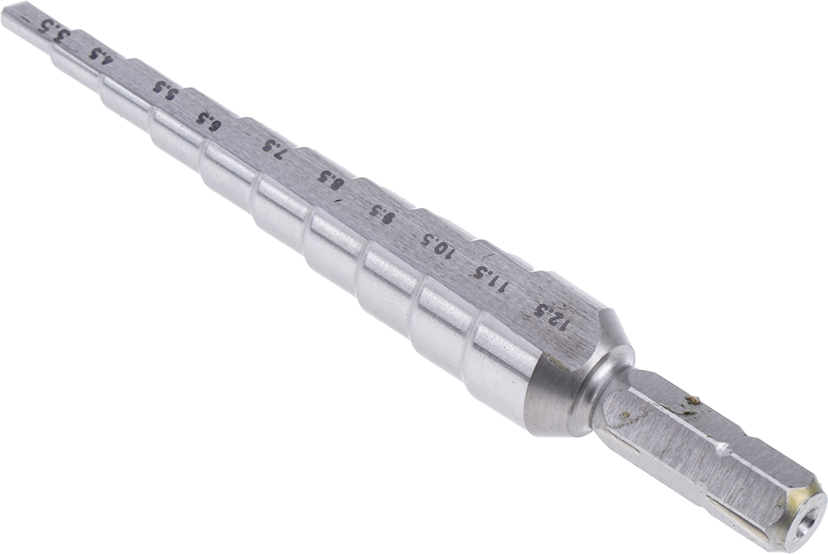 05362 EXACT HSS 3-13 mm Drill Bit, 85 mm, Hex, 2