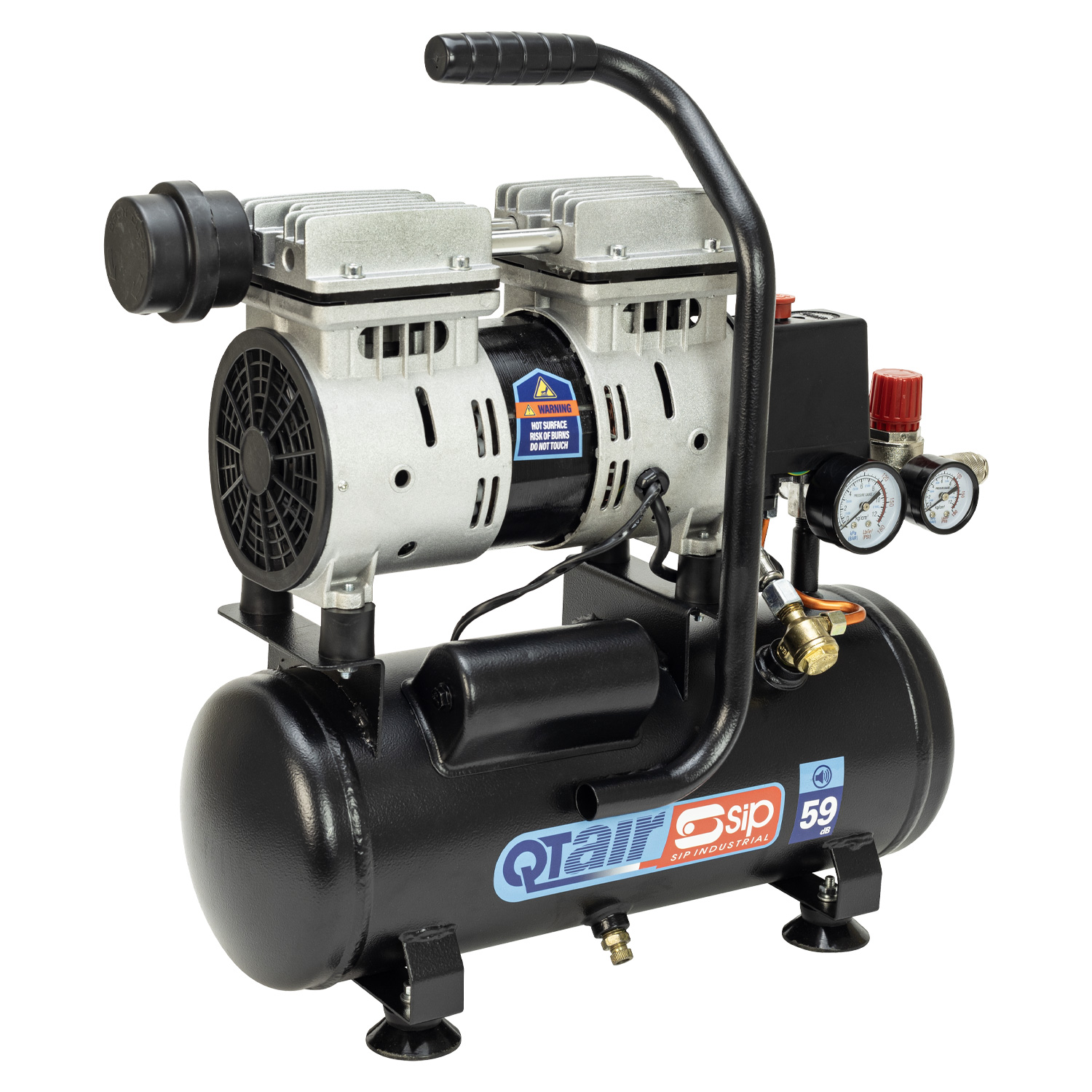 SIP 550 W Air Compressor, 9 bar, 14 kg
