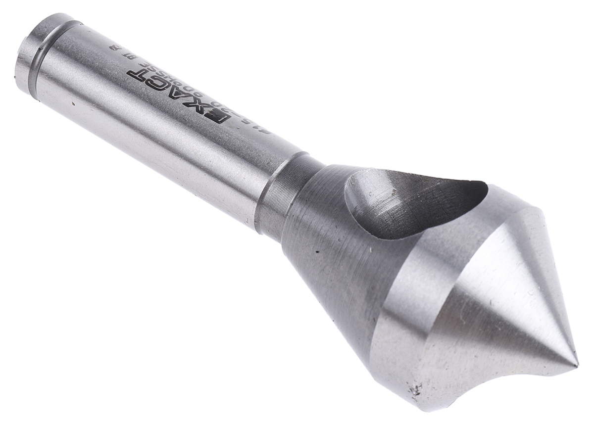 05426 EXACT High Speed Steel-E Countersink Drill Bit Set, 3 Flute(s), 90 °, 4 Piece(s)