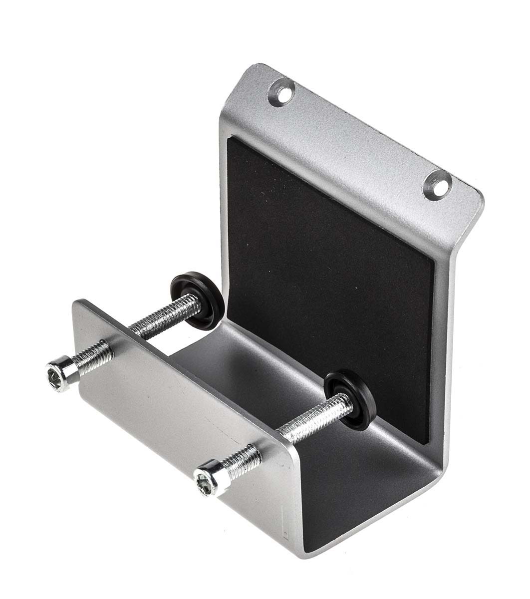 Electrak Grey Fixing Clamp for use with Intersoc On-Desk Module