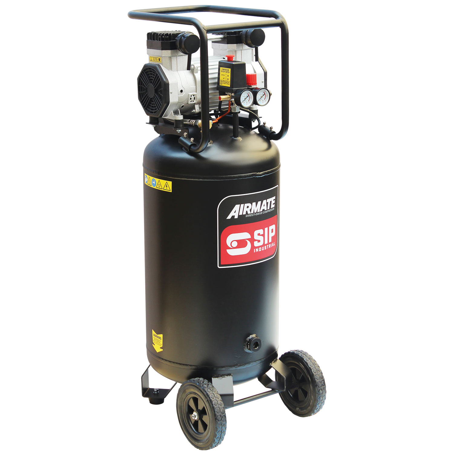 SIP 3 HP Compressor, 8 bar, 53.5 kg, 100 L