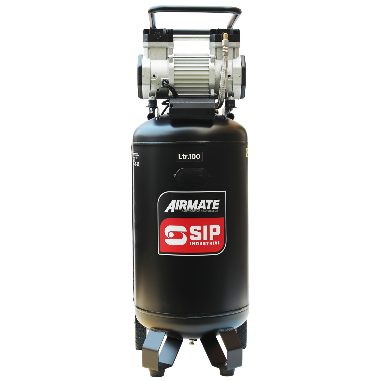 05484 SIP 3 HP Compressor, 8 bar, 53.5 kg, 100 L