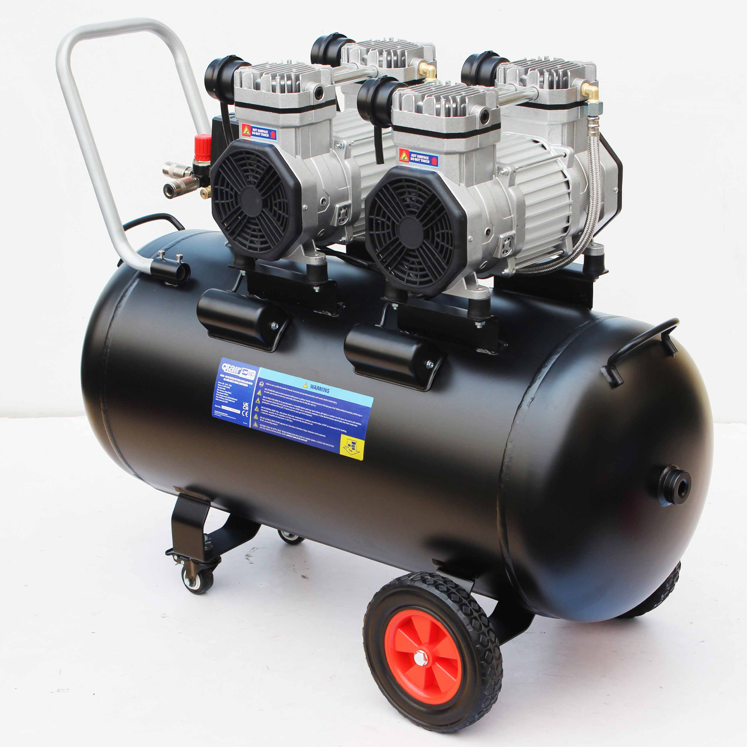 05494 SIP 3 HP Air Compressor, 8 bar, 70.35 kg, 100 L