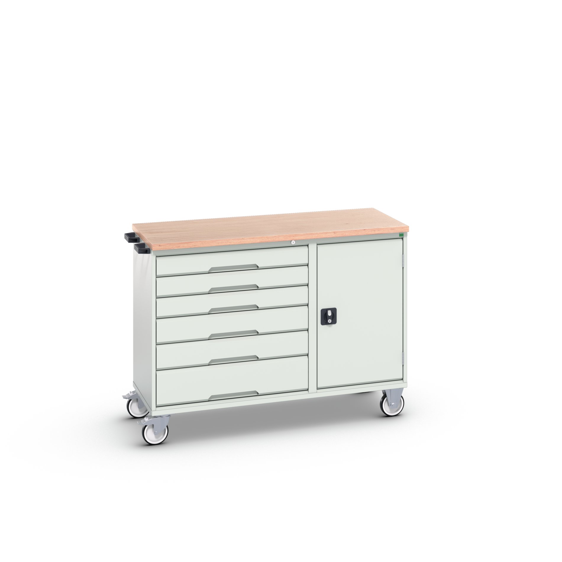 Steel Trolley Trolley, 1300 x 600 x 980mm, 200kg Load